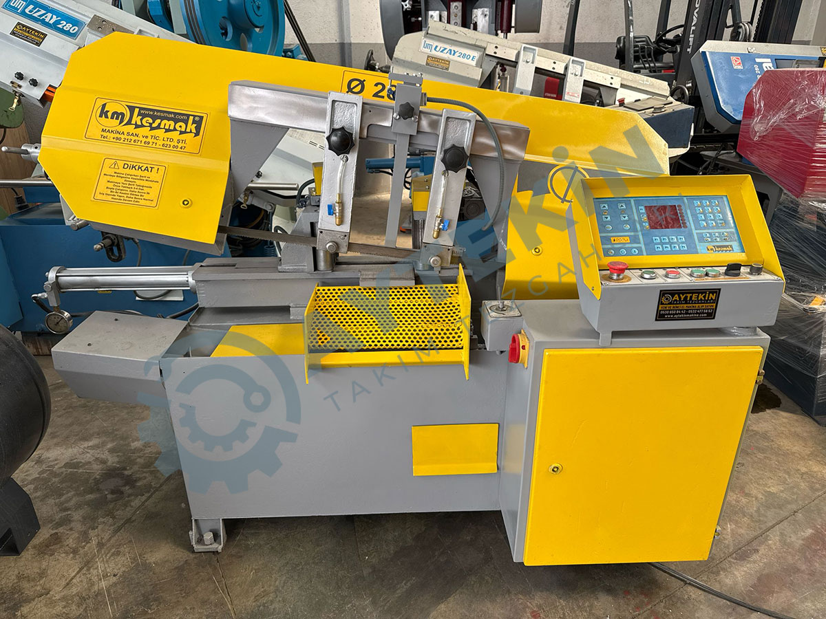 Kesmak  KME 280 Tam Otomatik Şerit Testere Takas Olur